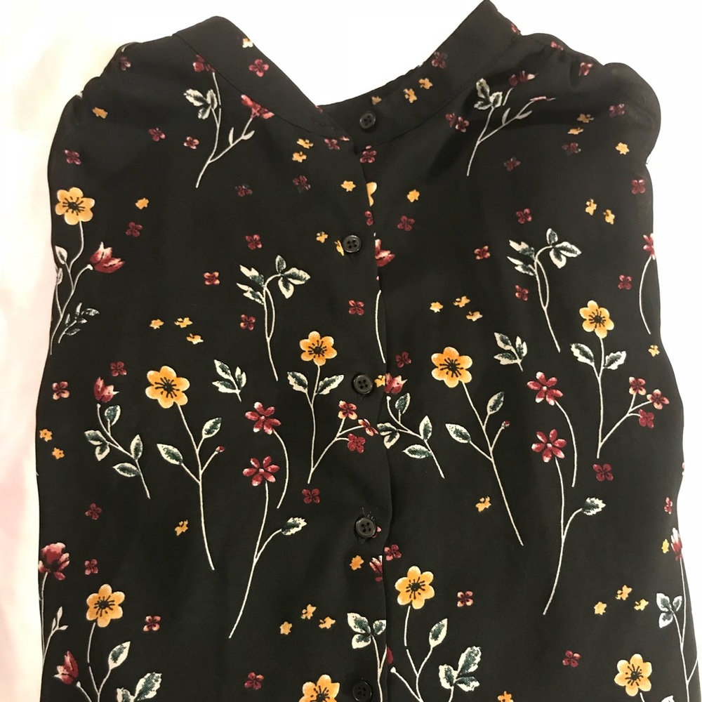 Delicate Wild Flowers Blouse